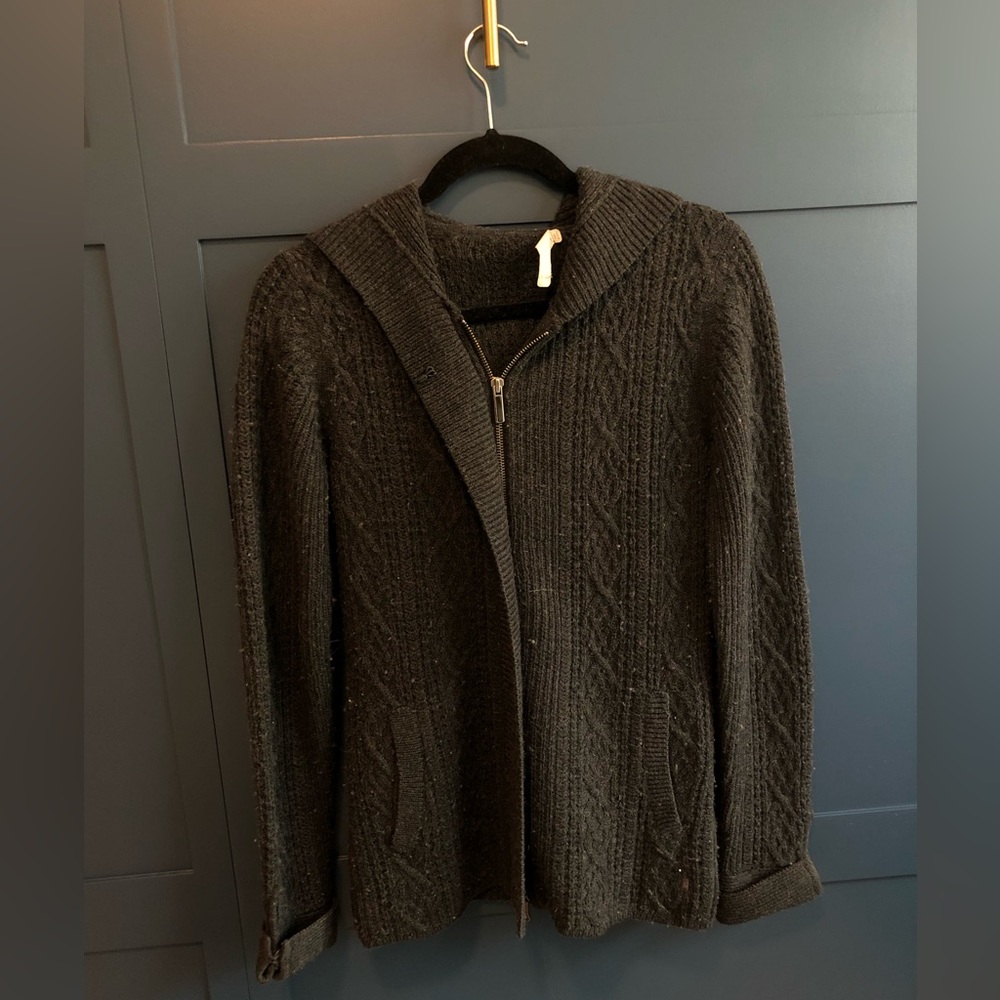 Smartwool Dark Grey Small Womens Zip Up Jacket